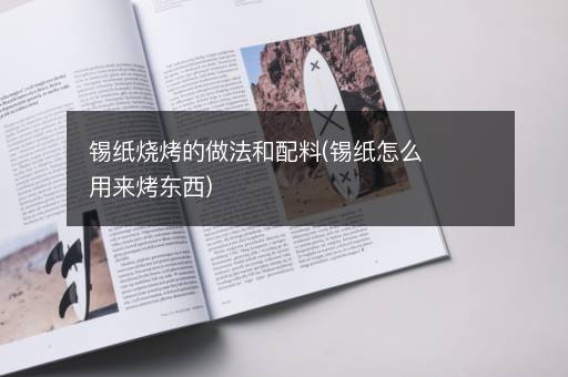 锡纸烧烤的做法和配料(锡纸怎么用来烤东西)