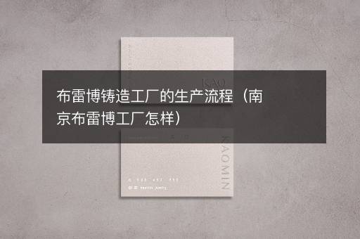 布雷博铸造工厂的生产流程（南京布雷博工厂怎样）