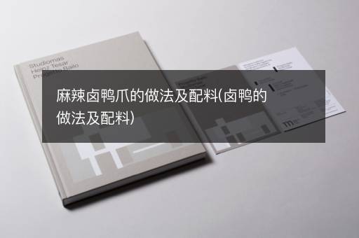 麻辣卤鸭爪的做法及配料(卤鸭的做法及配料)